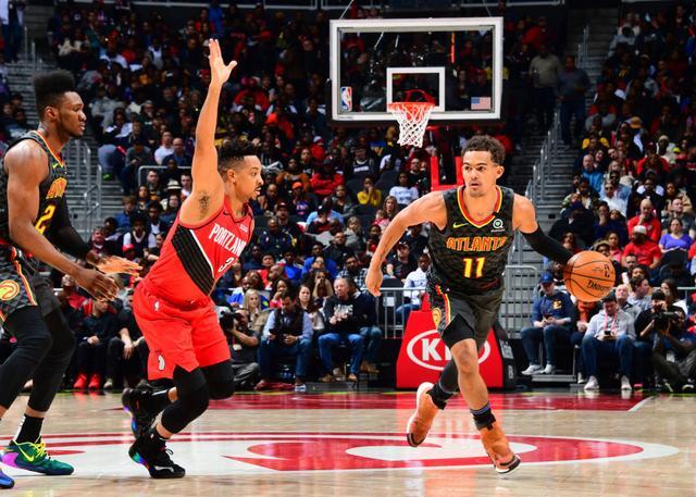  特雷杨35分老鹰主场力克猛龙稳固附加赛席位  